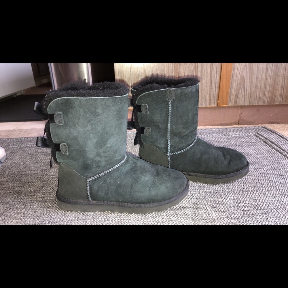 UGG ribbon boots